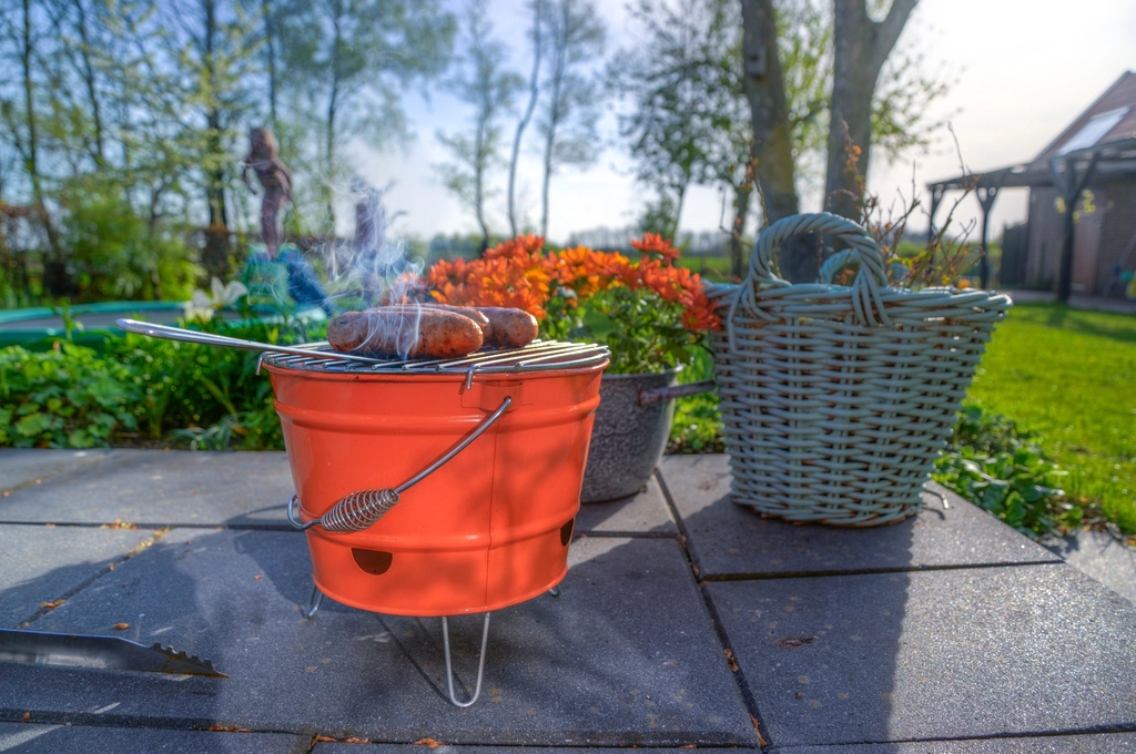 BBQ in tuin